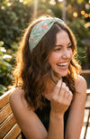 MINT Floral headband