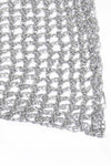 Mettalic Silver scarf