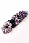 Pastel Silk Satin Scrunchies - Set of 6