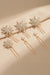 Celeste Crystal U Hair Pins - Set of 6 - Gold