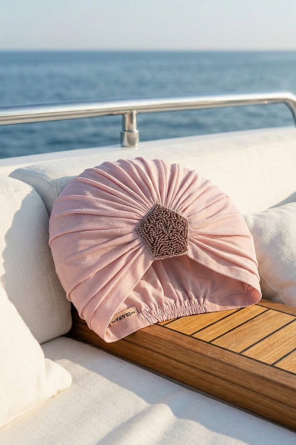 Rose Gold Glimmer Headwrap