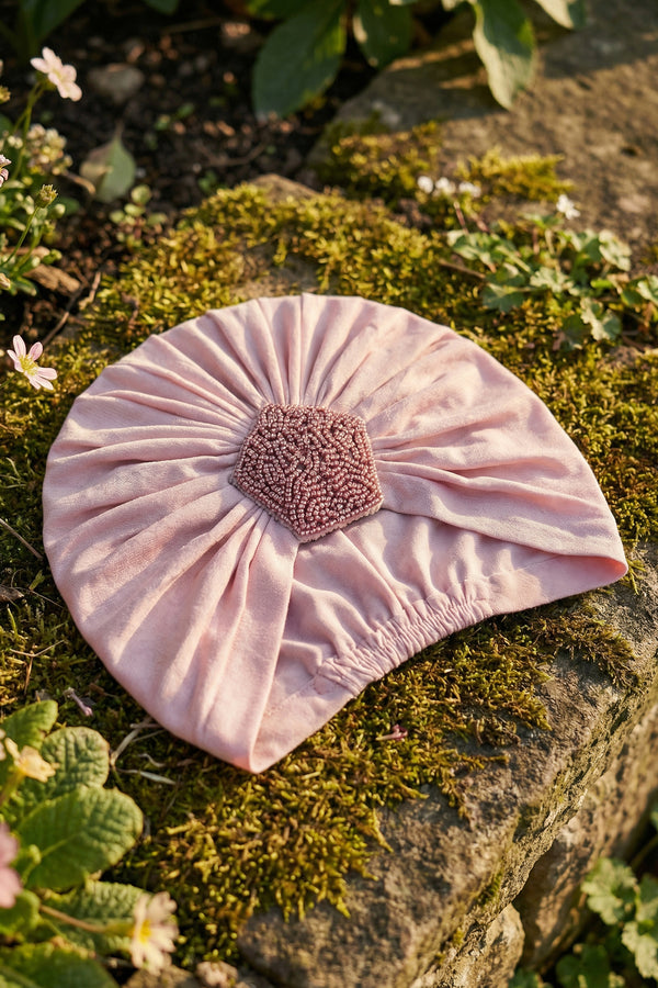 Rose Gold Glimmer Headwrap