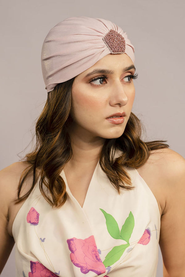 Shimmer & Glitter Head Wraps - Pink