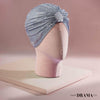 Blue Turban - Silver Crystals