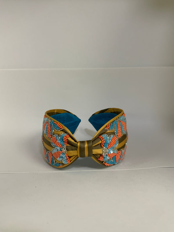 Addison Embellished Knotted Headband
